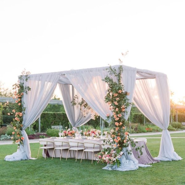 Chinoiserie Garden-Themed Wedding Inspiration at McGovern Centennial Gardens